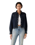 Logan Tencel Shacket in Dark Nights