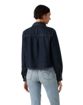 Logan Tencel Shacket in Dark Nights