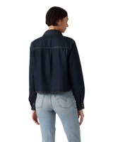 Logan Tencel Shacket in Dark Nights