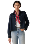 Logan Tencel Shacket in Dark Nights