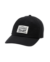 The Levi's® Mens Relaxed Dad Cap in Caviar