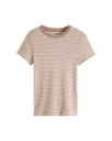 The Levi's® Womens Essential Housemark T-Shirt in Pine Bark