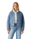 The Levi's® Womens Rumer Quilted Liner Denim Jacket in Geo Denim