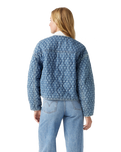 The Levi's® Womens Rumer Quilted Liner Denim Jacket in Geo Denim