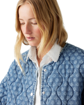 The Levi's® Womens Rumer Quilted Liner Denim Jacket in Geo Denim