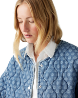 The Levi's® Womens Rumer Quilted Liner Denim Jacket in Geo Denim