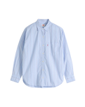 The Levi's® Womens Harlie Boyfriend Shirt in Chambray Blue