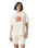 The Levi's® Womens Graphic Tabor T-Shirt in Heart Strawberry Egret