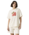 The Levi's® Womens Graphic Tabor T-Shirt in Heart Strawberry Egret
