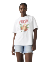 Graphic Tabor T Shirt in Vitamin Sea Bright White