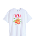 Graphic Tabor T Shirt in Vitamin Sea Bright White