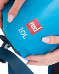 The Red Paddle 30L Roll Top Dry Bag Backpack in Ride Blue
