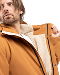 EVO Pro Slimline Parka in Caramel