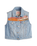 The Levi's® Womens Embroidered Gilet in Desert Utopia
