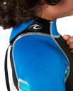 The Rip Curl Boys Groms Omega 1.5mm Back Zip Wetsuit in Blue