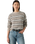The Levi's® Womens Ines Fairlisle Jumper in Mia Fairlisle Taupe Heather Wool Blend