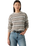 The Levi's® Womens Ines Fairlisle Jumper in Mia Fairlisle Taupe Heather Wool Blend