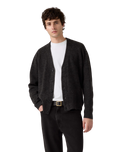 Valencia Cardigan in Obscidian Heather
