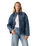 Lottie Liner Jacket in Emme Patchwork Bandana Dark Indigo