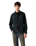 Smiley Western Shirt in Caridad Washed Black