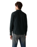 Smiley Western Shirt in Caridad Washed Black