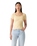 The Levi's® Womens Essential Square Neck T-Shirt in Garment Dye French Vanilla