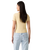 The Levi's® Womens Essential Square Neck T-Shirt in Garment Dye French Vanilla