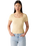 The Levi's® Womens Essential Square Neck T-Shirt in Garment Dye French Vanilla