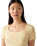 The Levi's® Womens Essential Square Neck T-Shirt in Garment Dye French Vanilla
