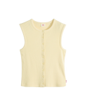 Rory Button Up Top in French Vanilla