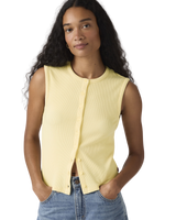 Rory Button Up Top in French Vanilla