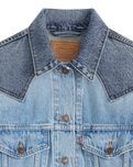 The Levi's® Womens 90s Western Pieced Trucker Jacket in Free Range Trucker