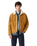 Western Suede Sherpa Jacket in Evening Sun Trucker