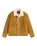 Western Suede Sherpa Jacket in Evening Sun Trucker