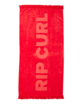 The Rip Curl Premium Surf Towel in Red