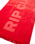 The Rip Curl Premium Surf Towel in Red