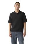 The Levi's® Mens Laguna Polo Shirt in Dark Phantom Dobby