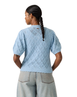 The Levi's® Womens Pauline Pointelle Cardigan in Glacier Lake