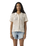 Susanna Floral Crochet Shirt in Egret