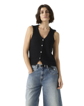 Helen Mini Boucle Top in Anthracite