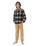 Boys Count Flannel Shirt in Taupe