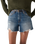 The Levi's® Womens Ribcage Shorts in Like It Love It