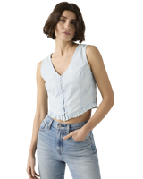 Teagan Sleeveless Top in Watch Me