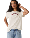 Graphic Favourite T-Shirt in Western Collegiate Tofu