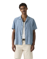 The Levi's® Mens Sunset Camp Shirt in Felix Indigo Dobby