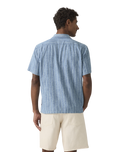 The Levi's® Mens Sunset Camp Shirt in Felix Indigo Dobby