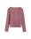 The Levi's® Womens Essential Square Neck Long Sleeve T-Shirt in Crushed Berry
