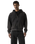 Hayes Boxy Full Zip Hoodie in Grunge Wash Jet Black