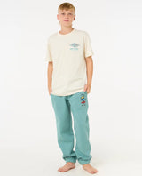 The Rip Curl Boys Boys Icons Of Surf Joggers in Blue Lagoon