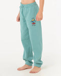 The Rip Curl Boys Boys Icons Of Surf Joggers in Blue Lagoon